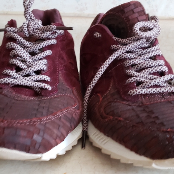 Saucony Shadow 5000 Bricks Size 9.5 Maroon - Picture 6 of 7